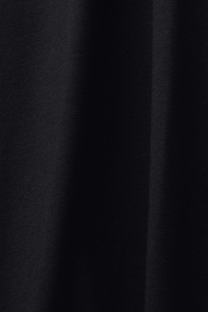 Kurzärmliges Logo-T-Shirt, BLACK, detail image number 5