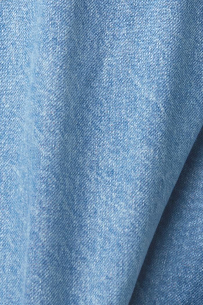 Denim-Jacke aus reiner Baumwolle, BLUE MEDIUM WASHED, detail image number 6