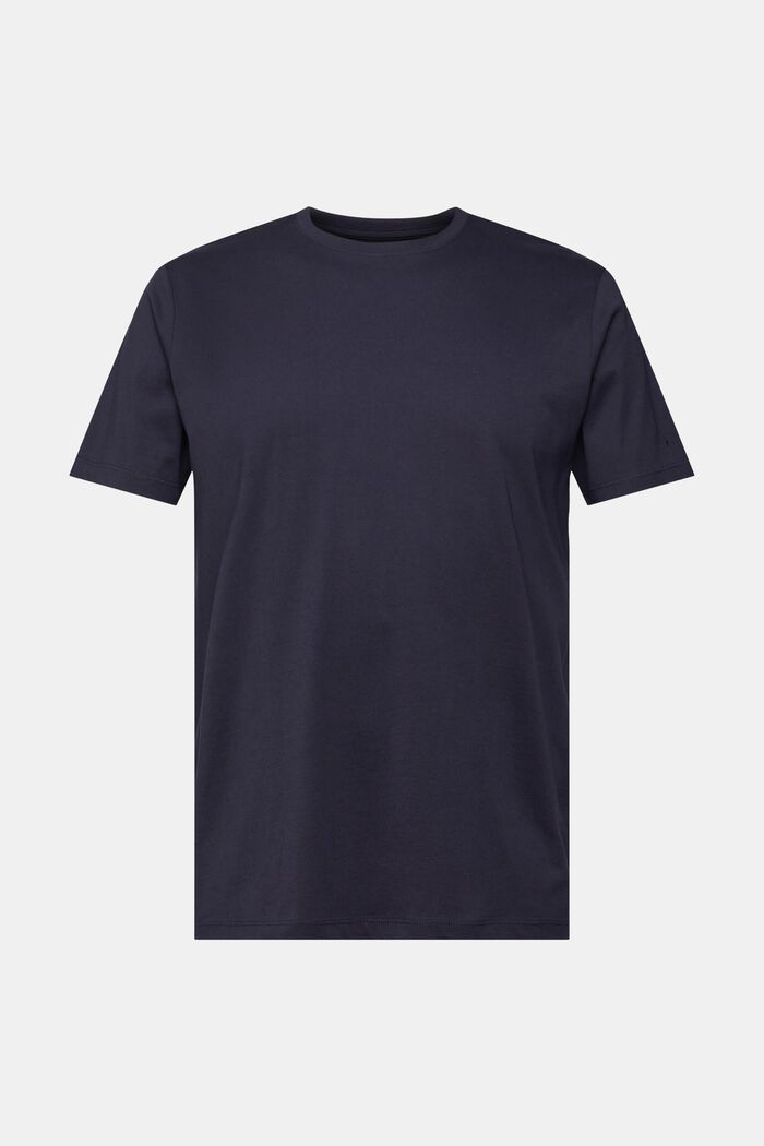 Jersey T-Shirt, 100% Baumwolle, NAVY, detail image number 2