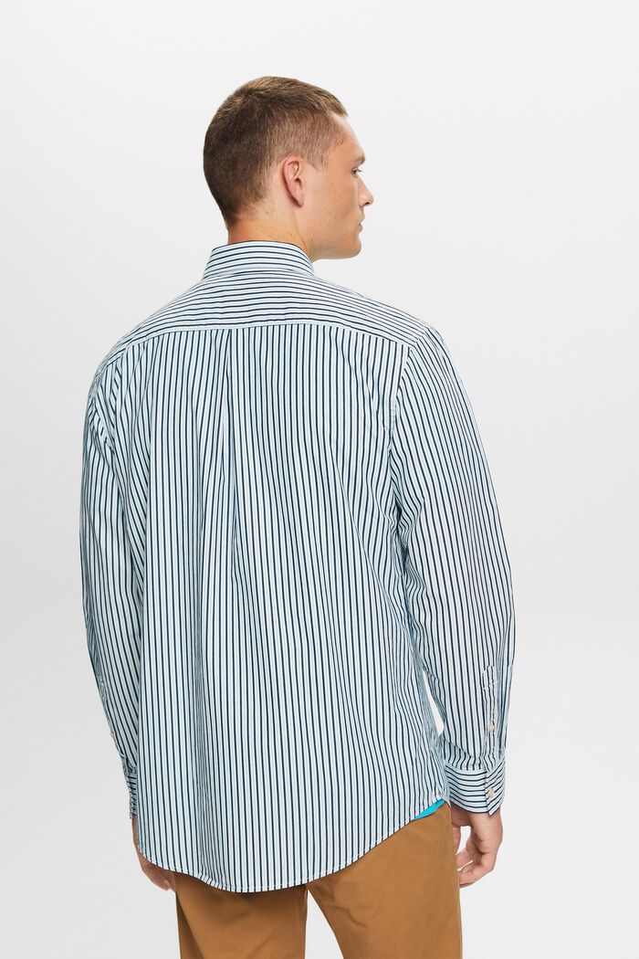 Hemd mit Streifen, 100% Baumwolle, ICE 2, detail image number 3