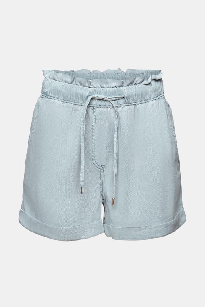 Pull-on-Shorts aus Twill, LIGHT BLUE, detail image number 7