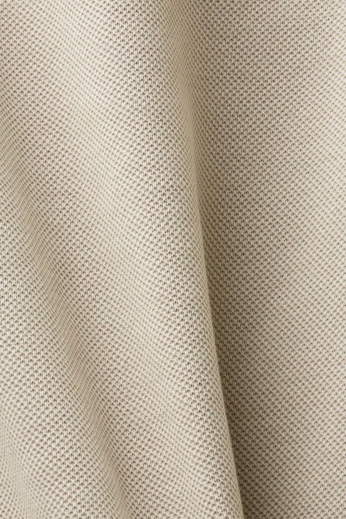 Hose aus gesticktem Piqué-Jersey, BEIGE, detail image number 6