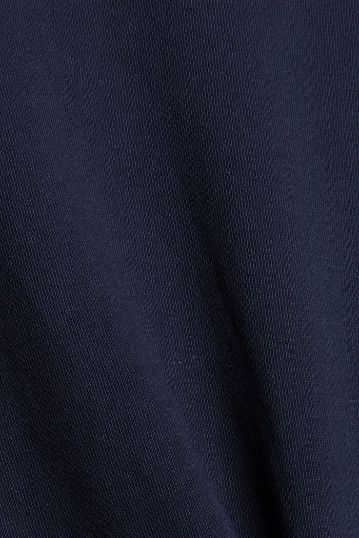 Sweatshirt aus 100% Bio-Baumwolle, NAVY, detail image number 4