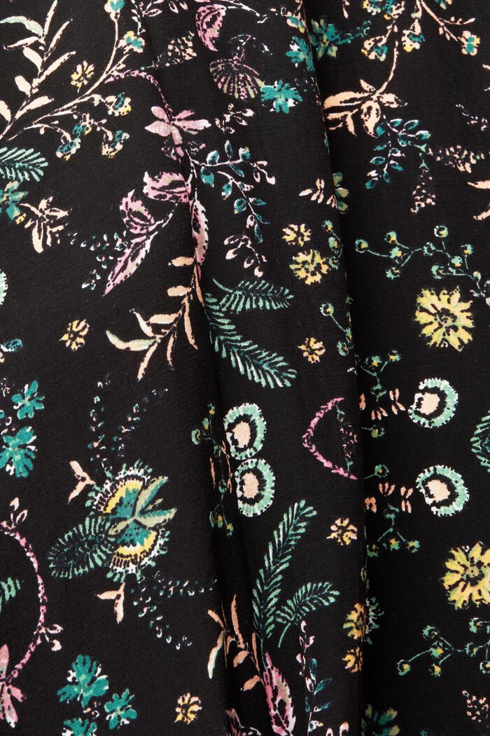 Kimono mit floralem Print, LENZING™ ECOVERO™, BLACK, detail image number 2