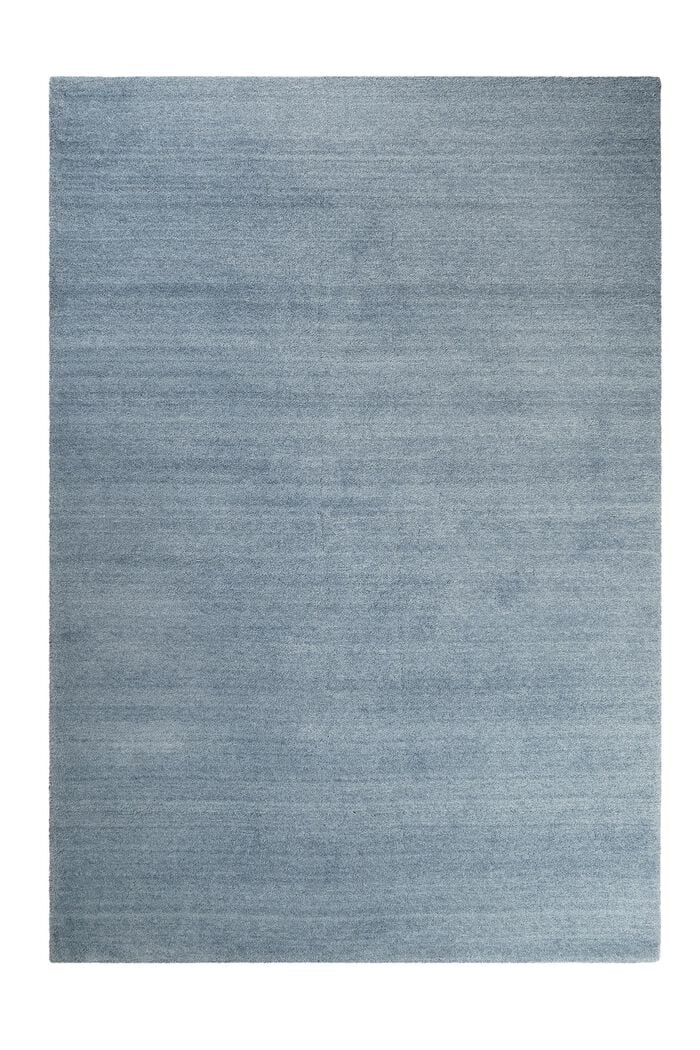 Hochflor-Teppich in vielen Trendfarben, MIDDLE BLUE, overview