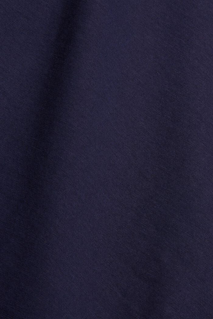 Jersey-T-Shirt mit Print, Organic Cotton, NAVY, detail image number 5