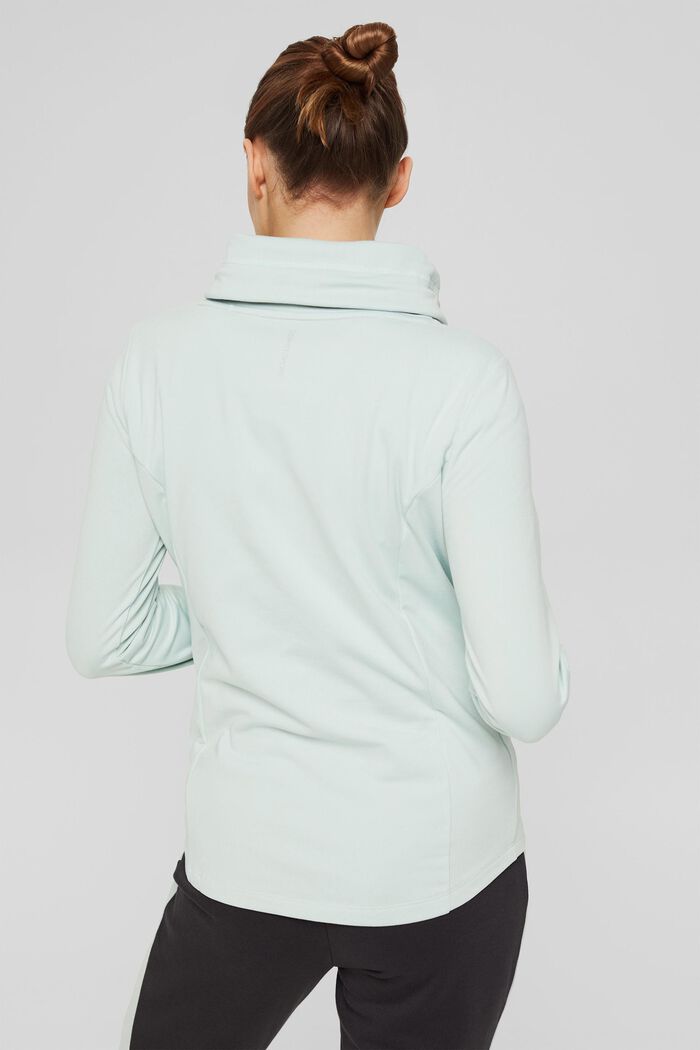 Recycelt: Active-Sweatshirt mit E-Dry, PASTEL GREEN, detail image number 3