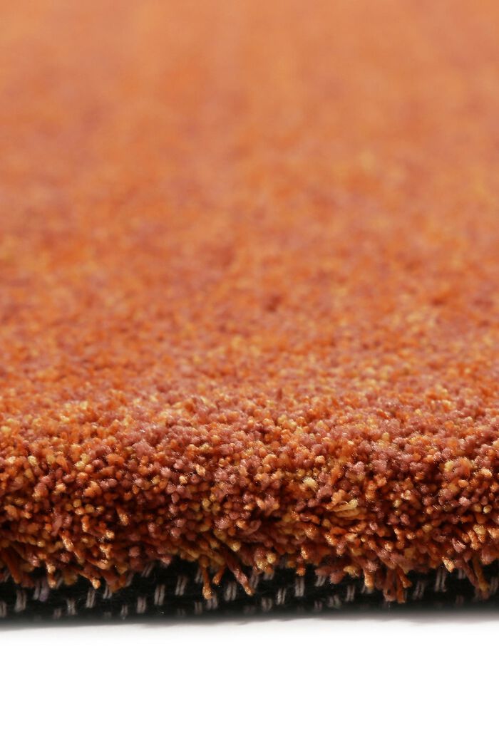 Hochflor-Teppich in vielen Trendfarben, ORANGE, detail image number 1