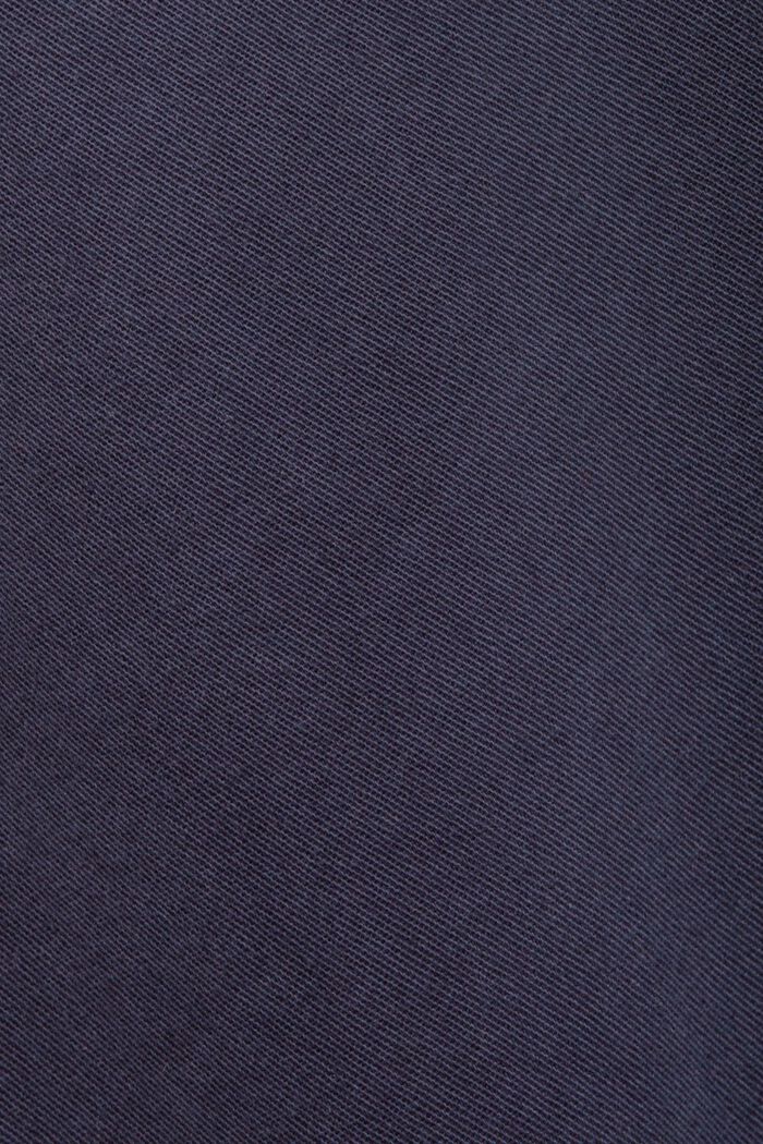 Hemdblusenkleid aus Baumwolle, NAVY, detail image number 4