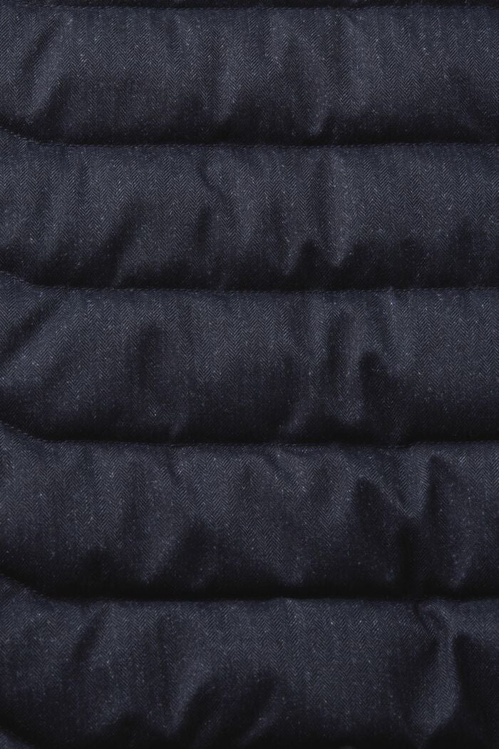 Recycelt: Leichte Pufferjacke, NAVY, detail image number 4