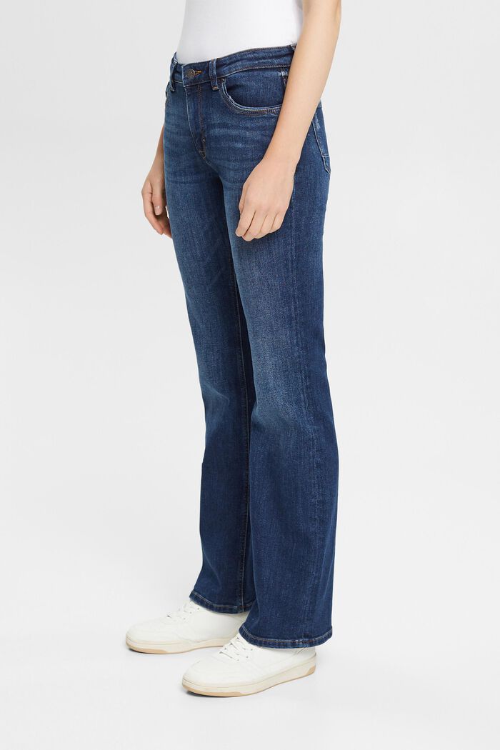 Superstretch-Jeans mit Organic Cotton, BLUE DARK WASHED, detail image number 0